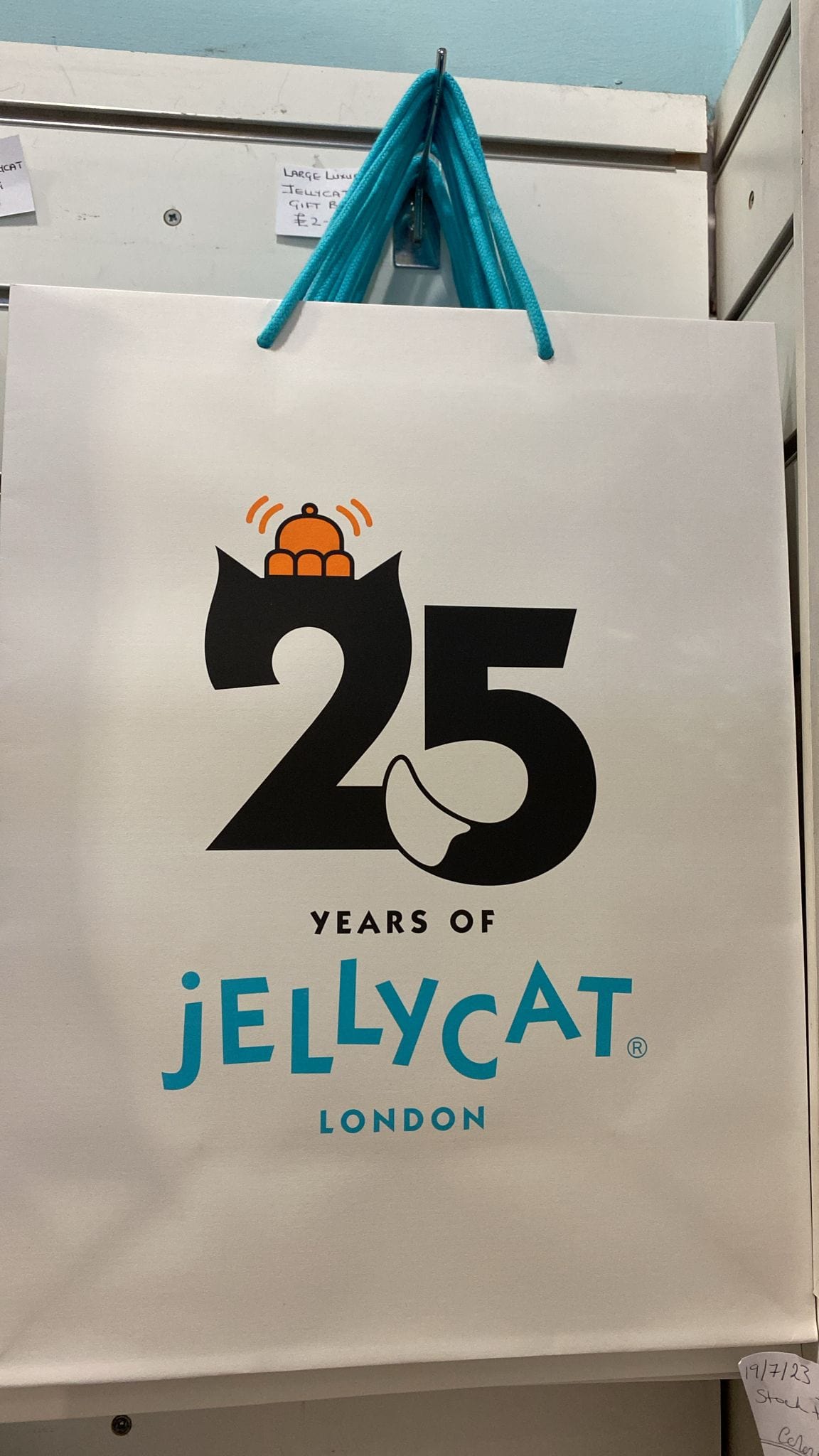 Jellycat 25 Years Gift Bag, Large