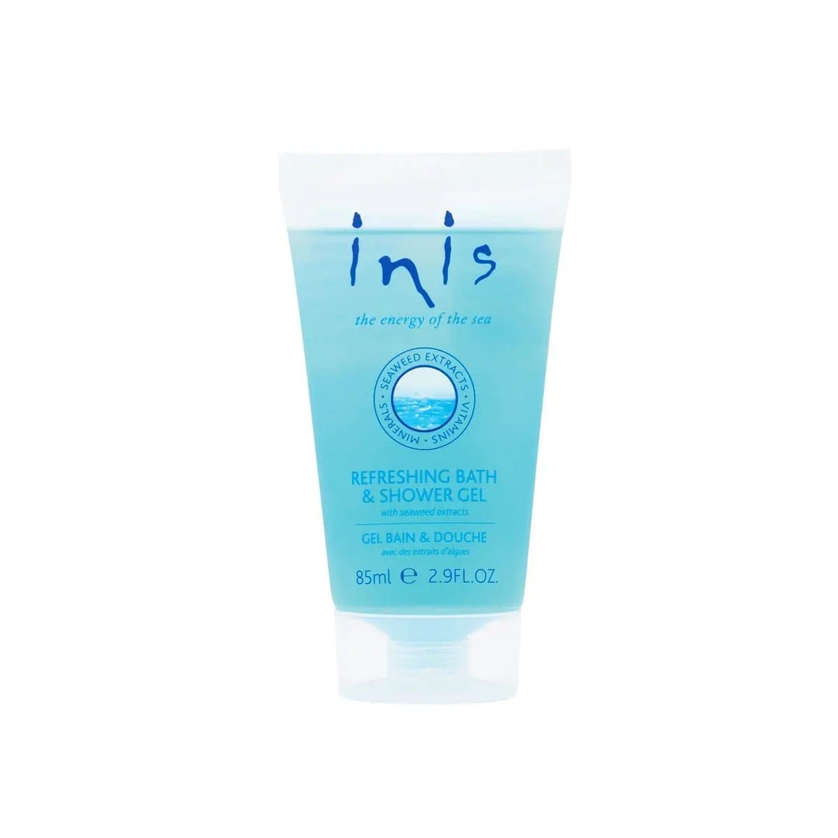 Inis Travel Size Bath & Shower Gel 85ml