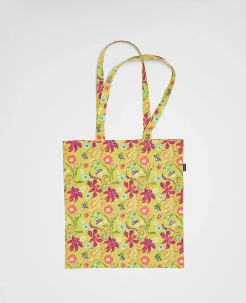 Organic Cotton Medium Tote Bag Iris Gold