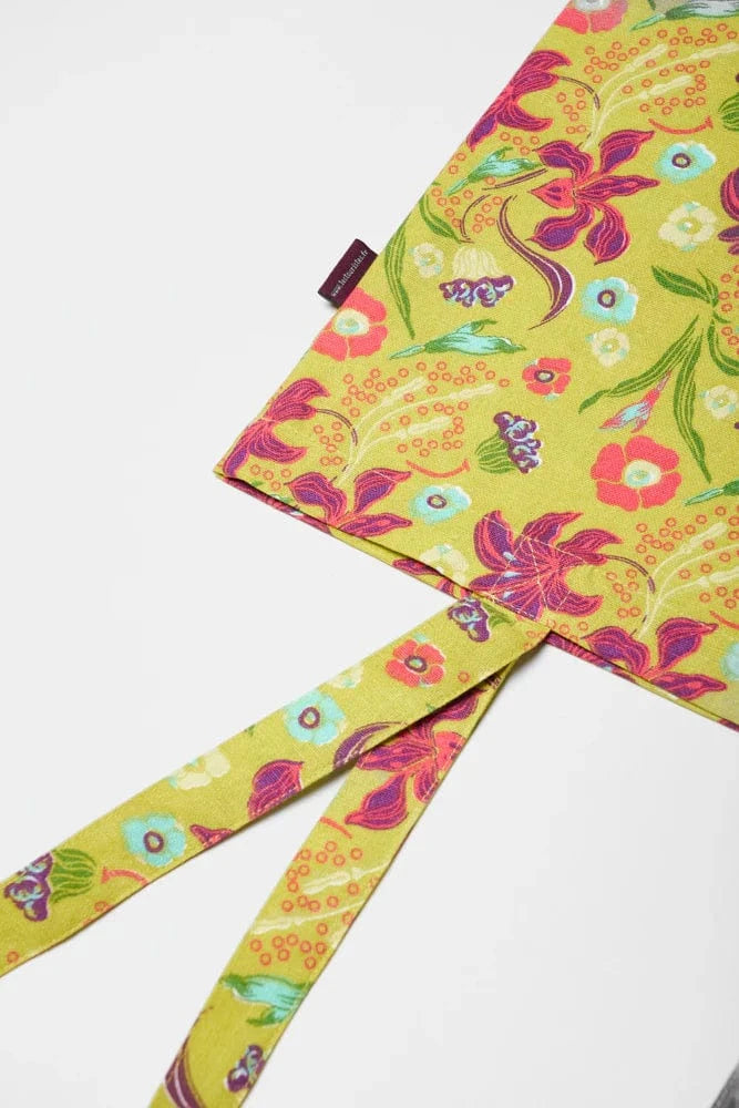 Organic Cotton Medium Tote Bag Iris Gold