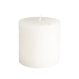 Rustic Pillar Candle 100x100mm