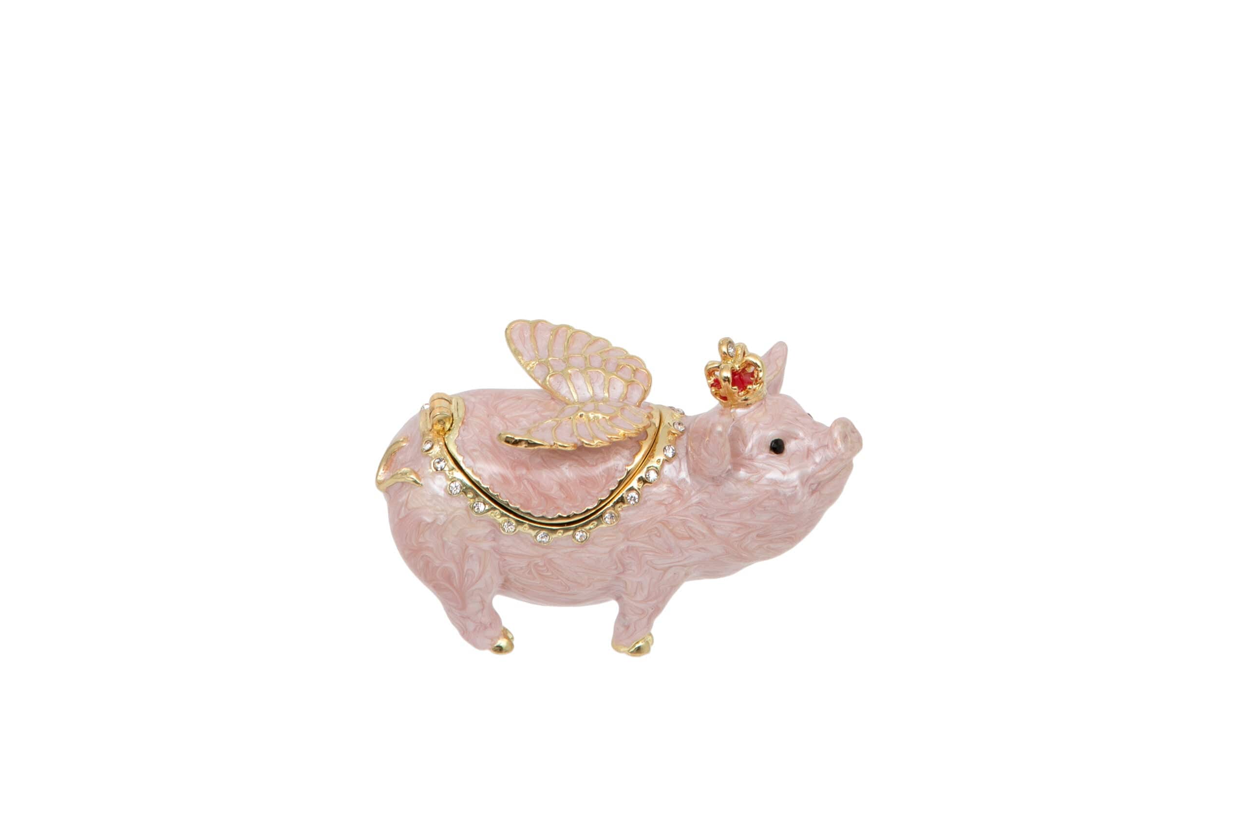 Flying Pig Trinket Box