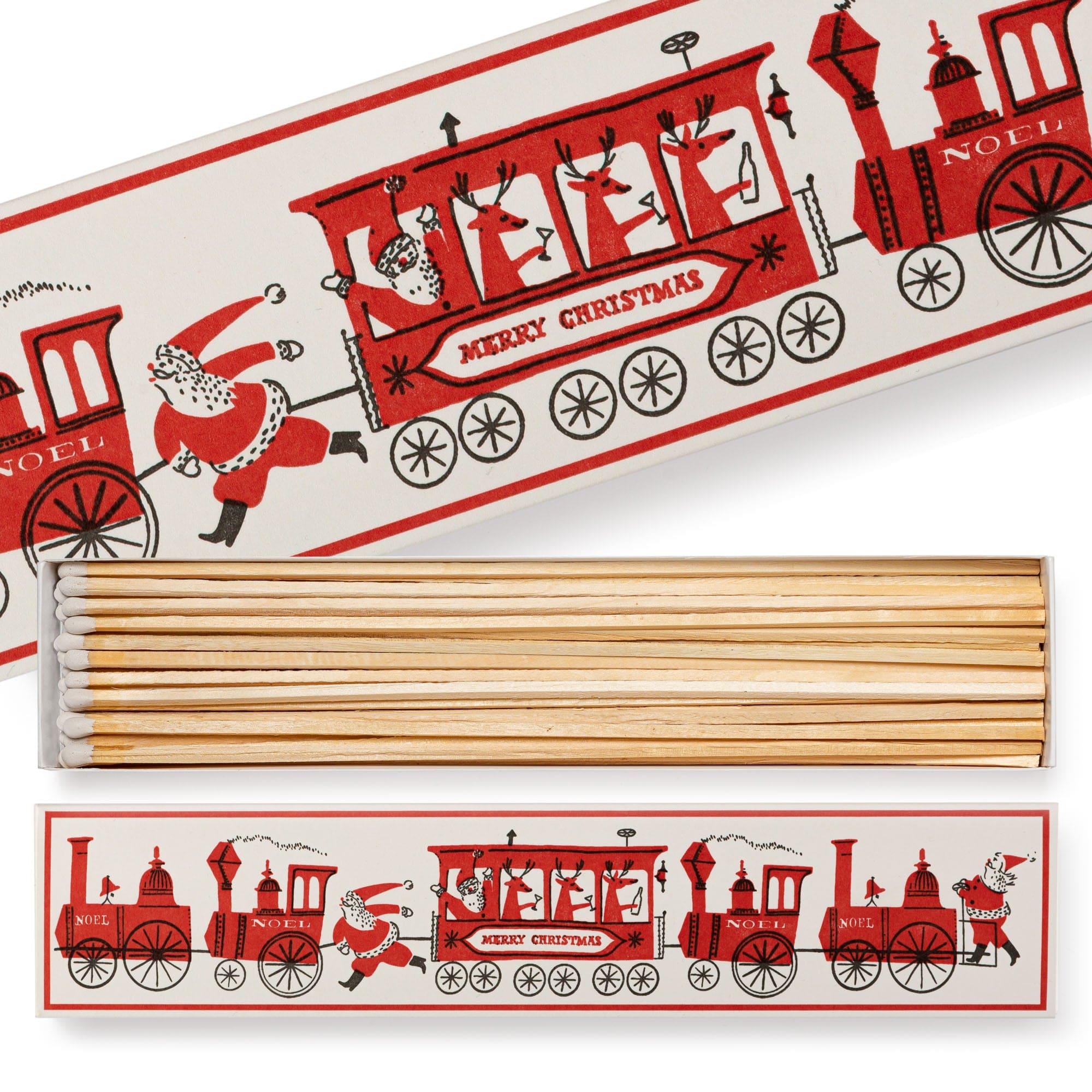 Extra Long Luxury Matches Santa Trains