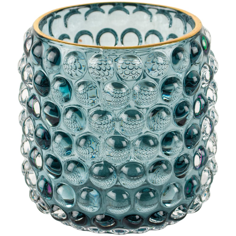 Bubble Glass Votive Tall