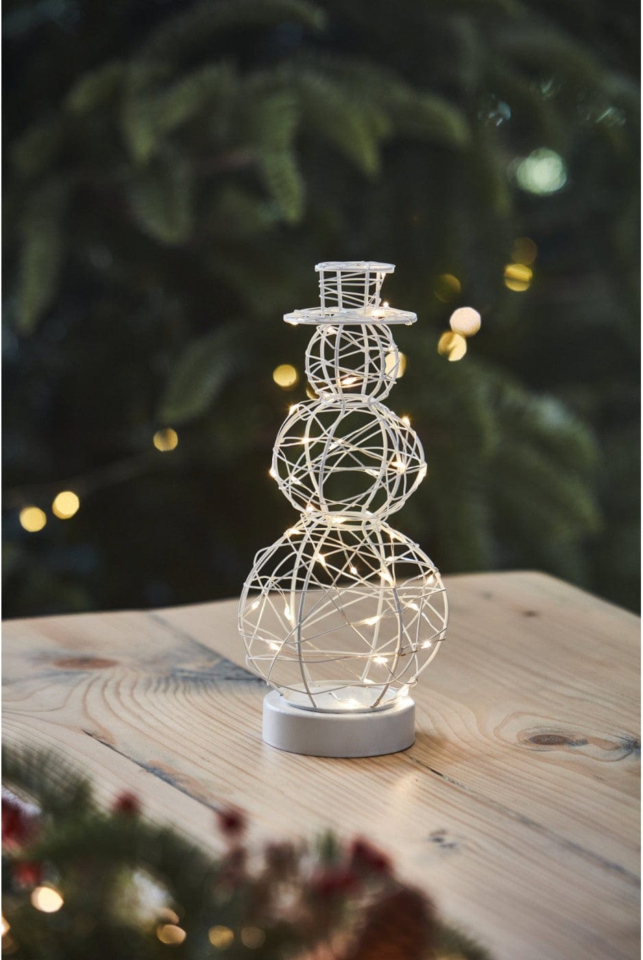 Table Snowman Light