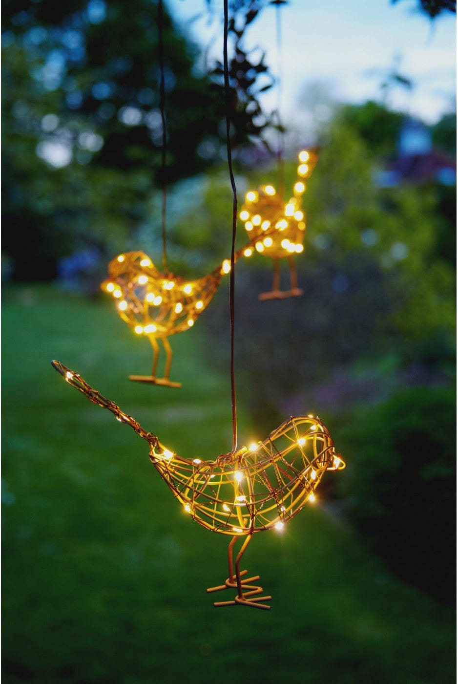 Hanging Robin LED Light, Battery