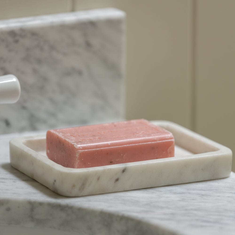 Marble Soap Dish Oblong