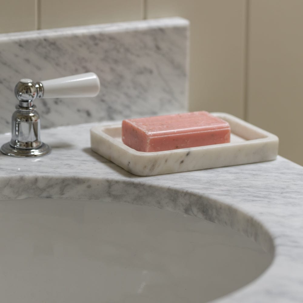 Marble Soap Dish Oblong