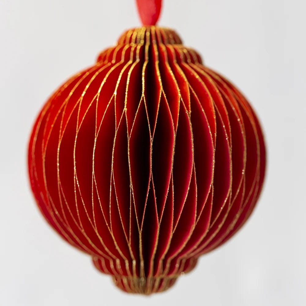 Honeycomb Ornate Boule Decoration