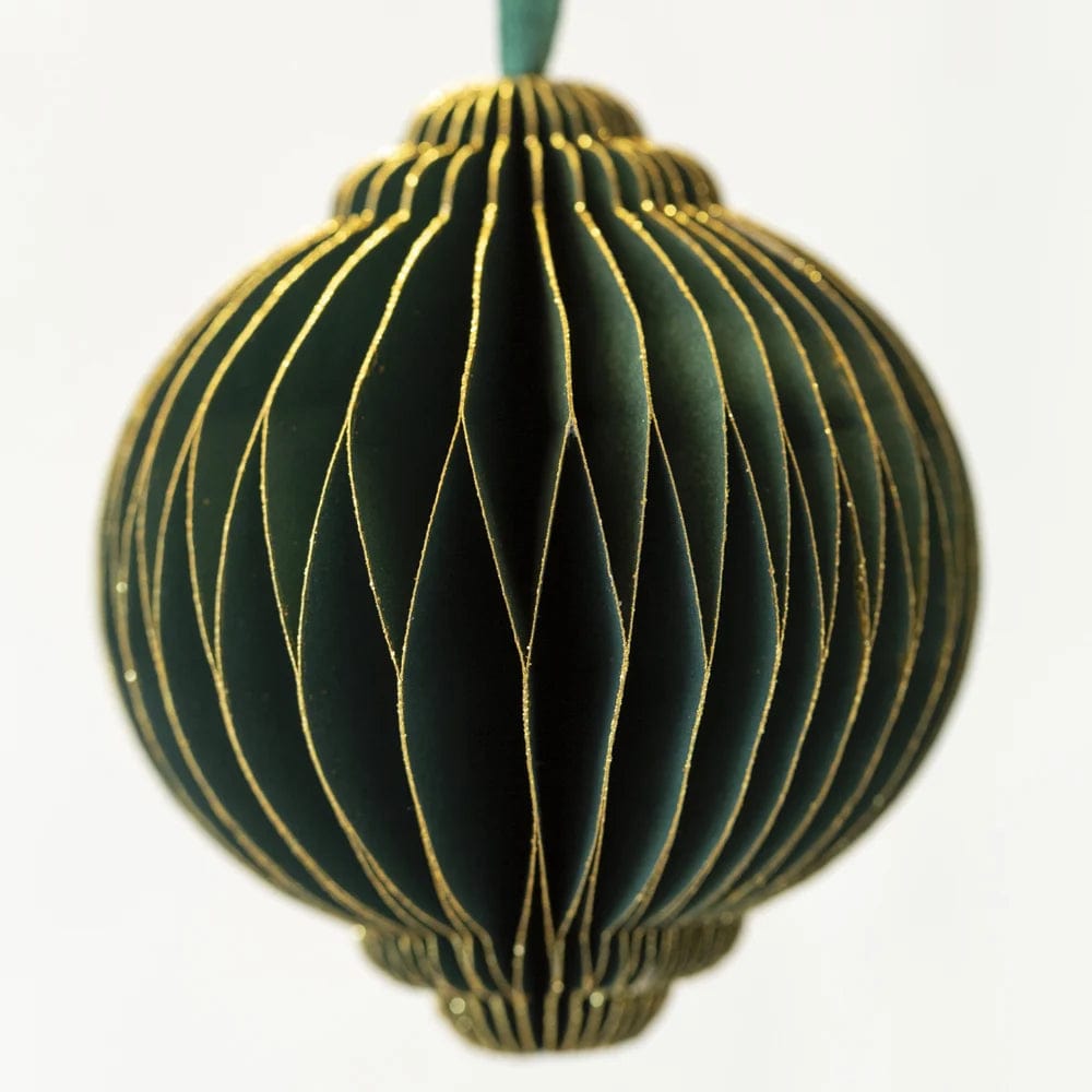 Honeycomb Ornate Boule Decoration