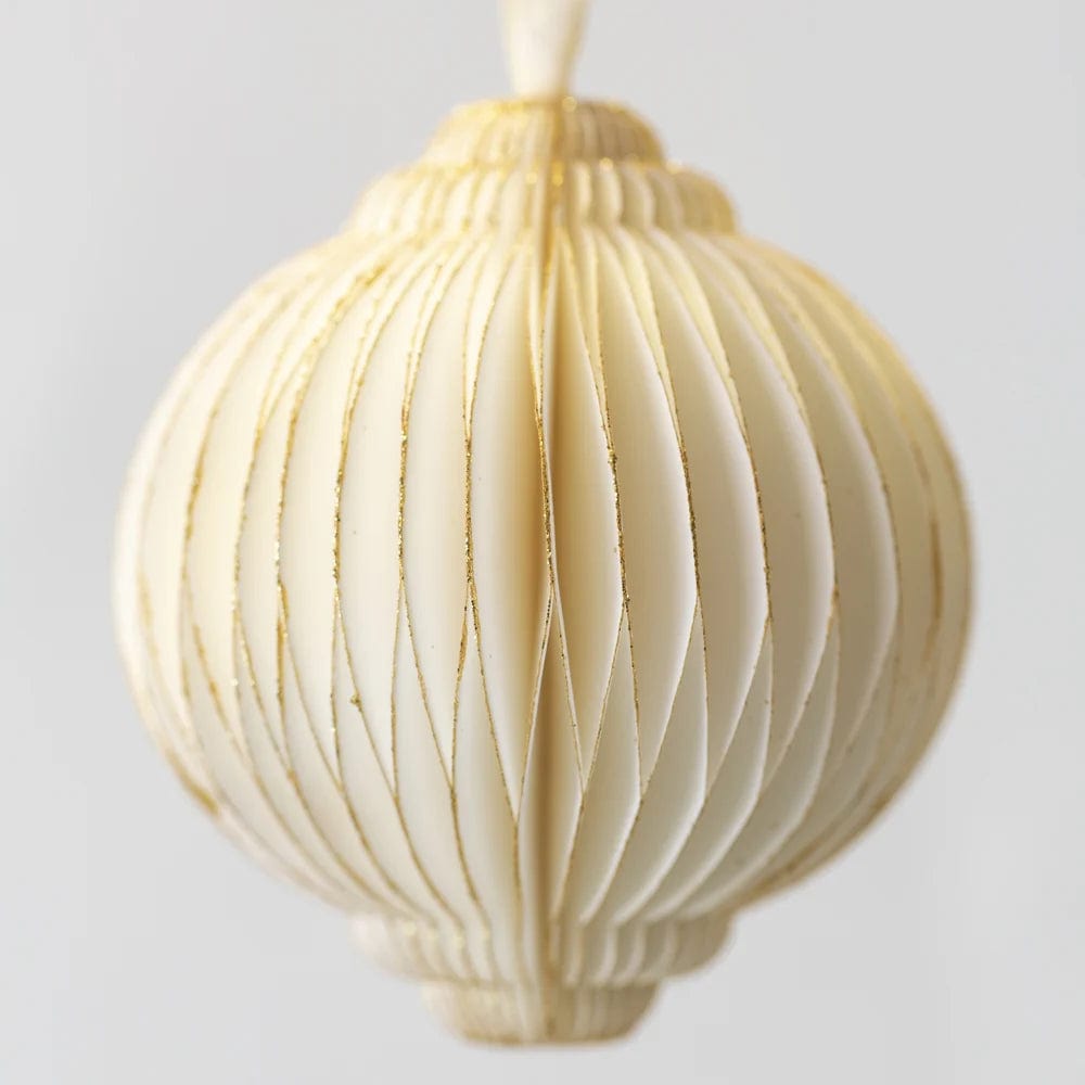 Honeycomb Ornate Boule Decoration
