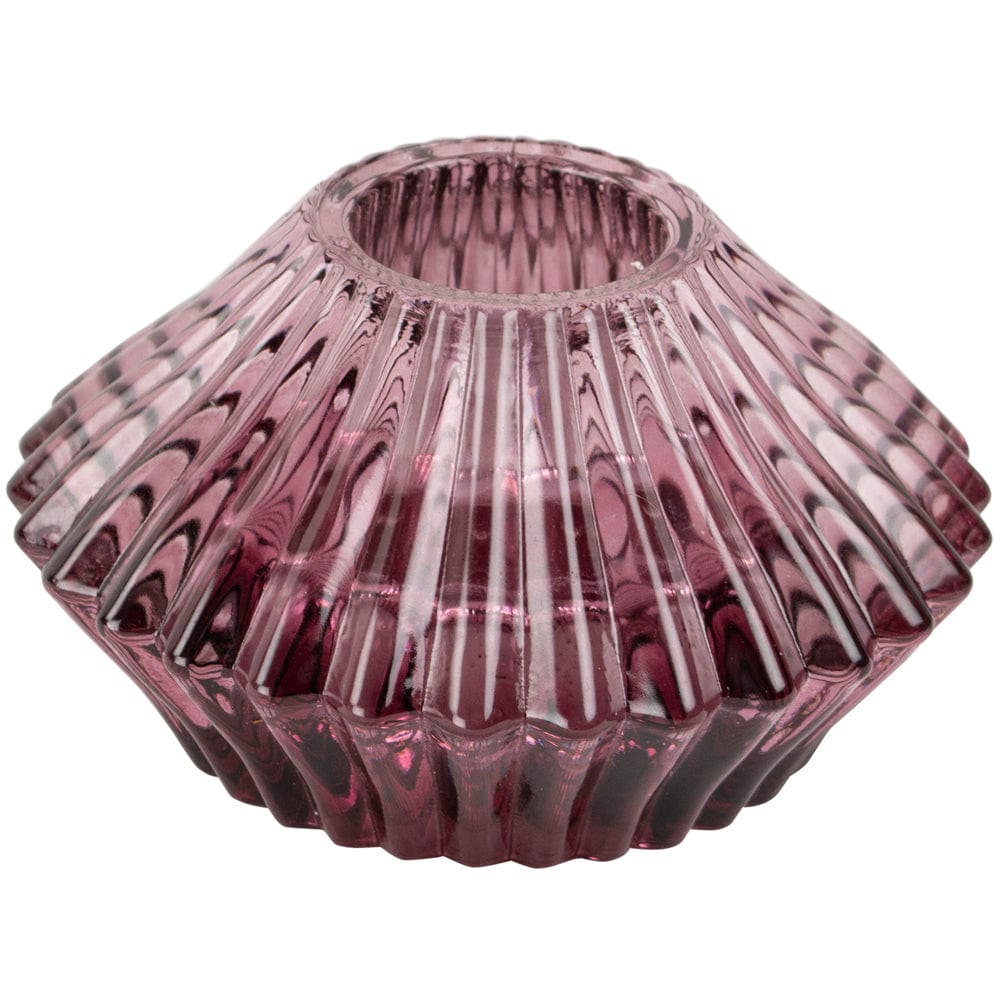 Duo Glass Candleholder