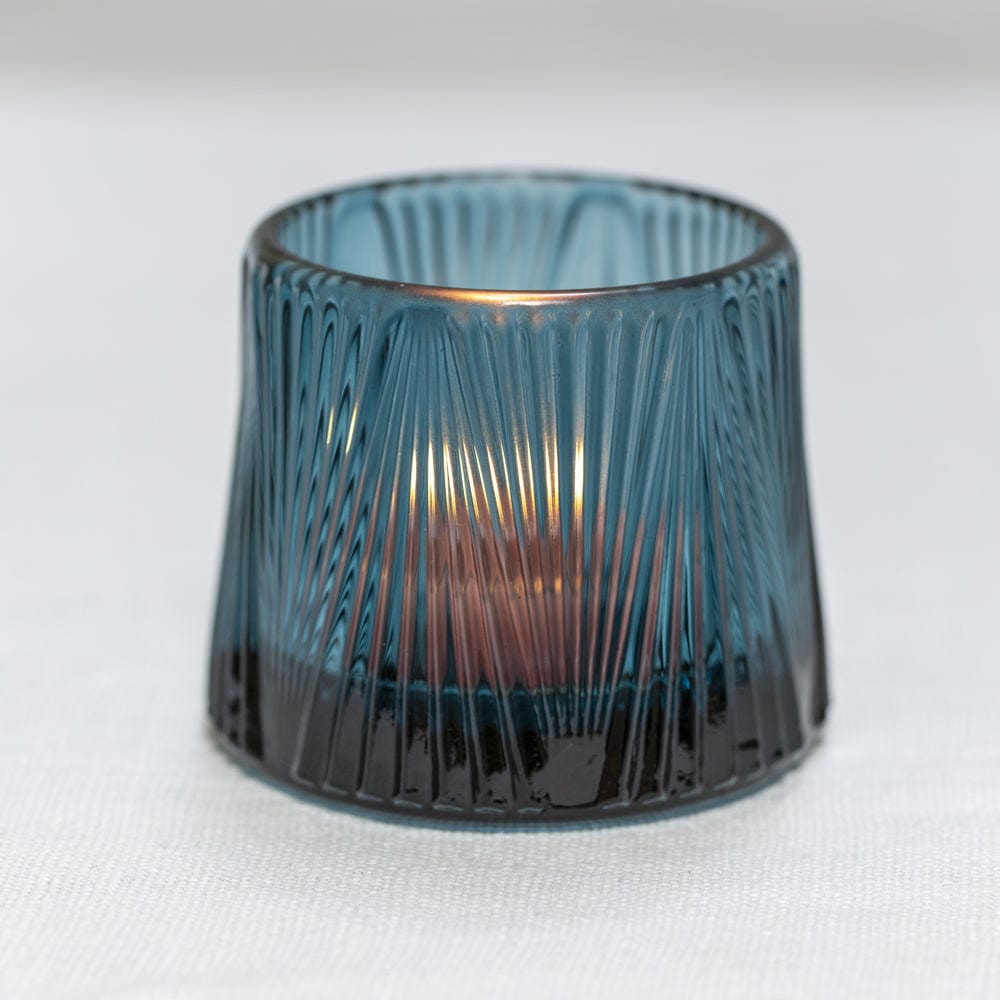 Pontus Tealights Holder Blue