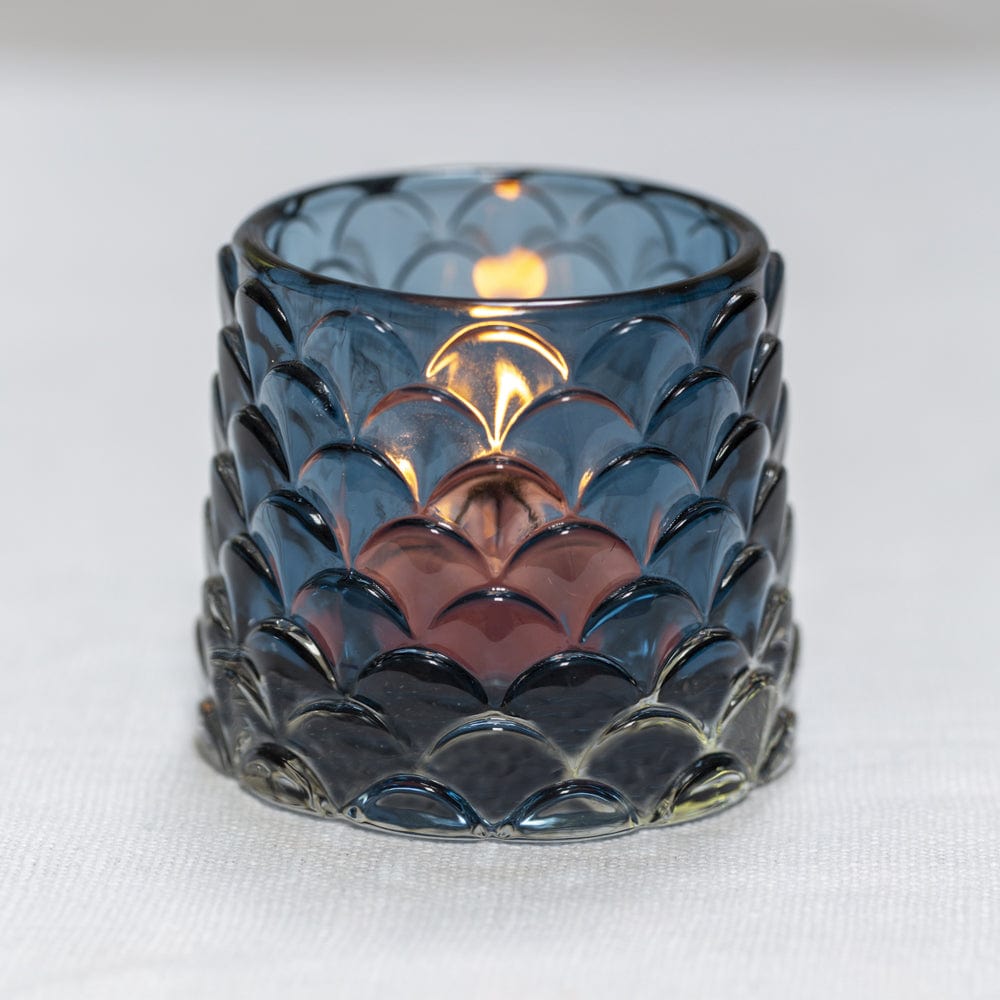 Pontus Tealights Holder Blue