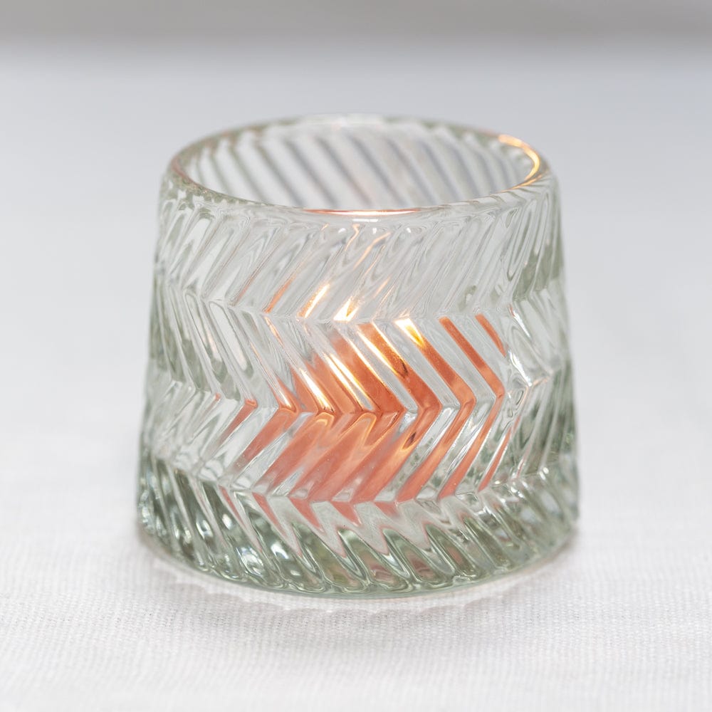Pontus Tea Light Holder Clear