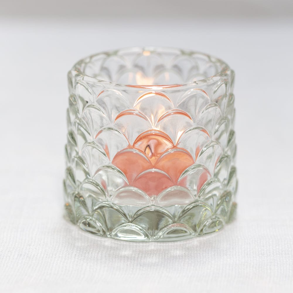 Pontus Tea Light Holder Clear