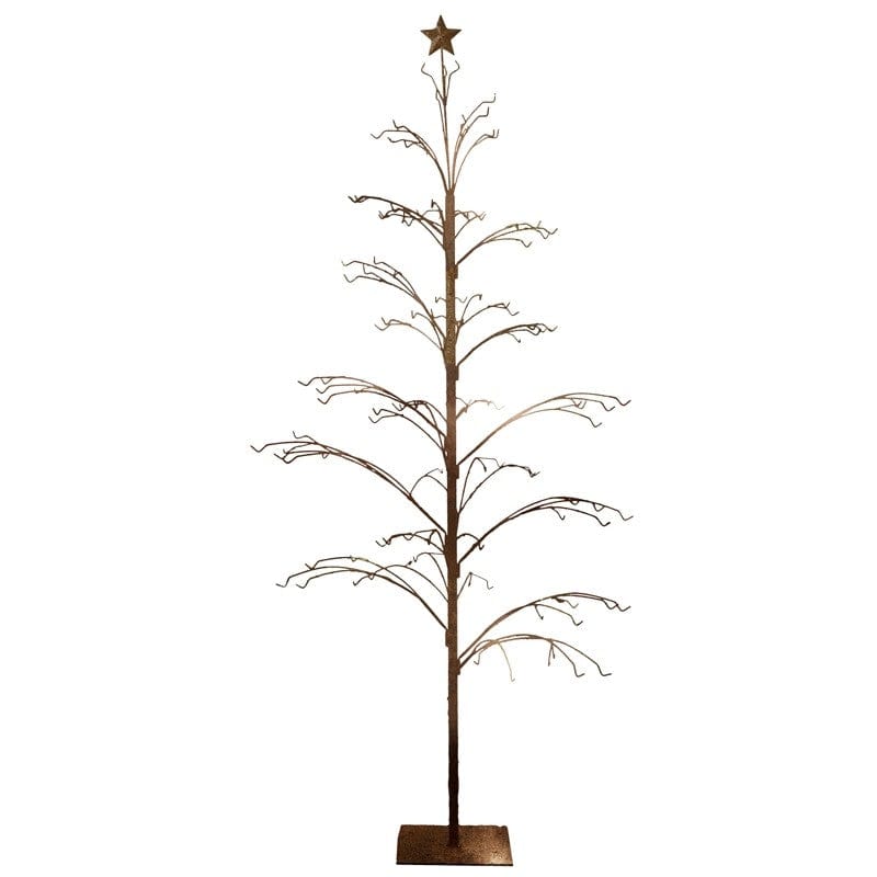Natural Metal Display Tree