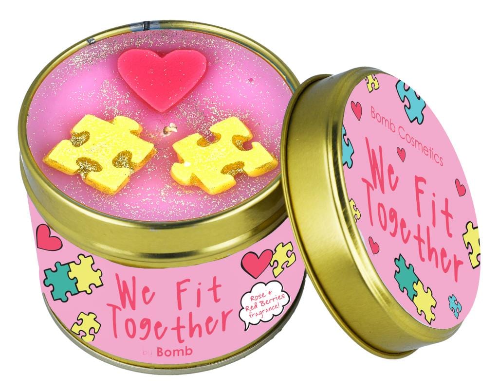 We Fit Together Scented Tinned Candle
