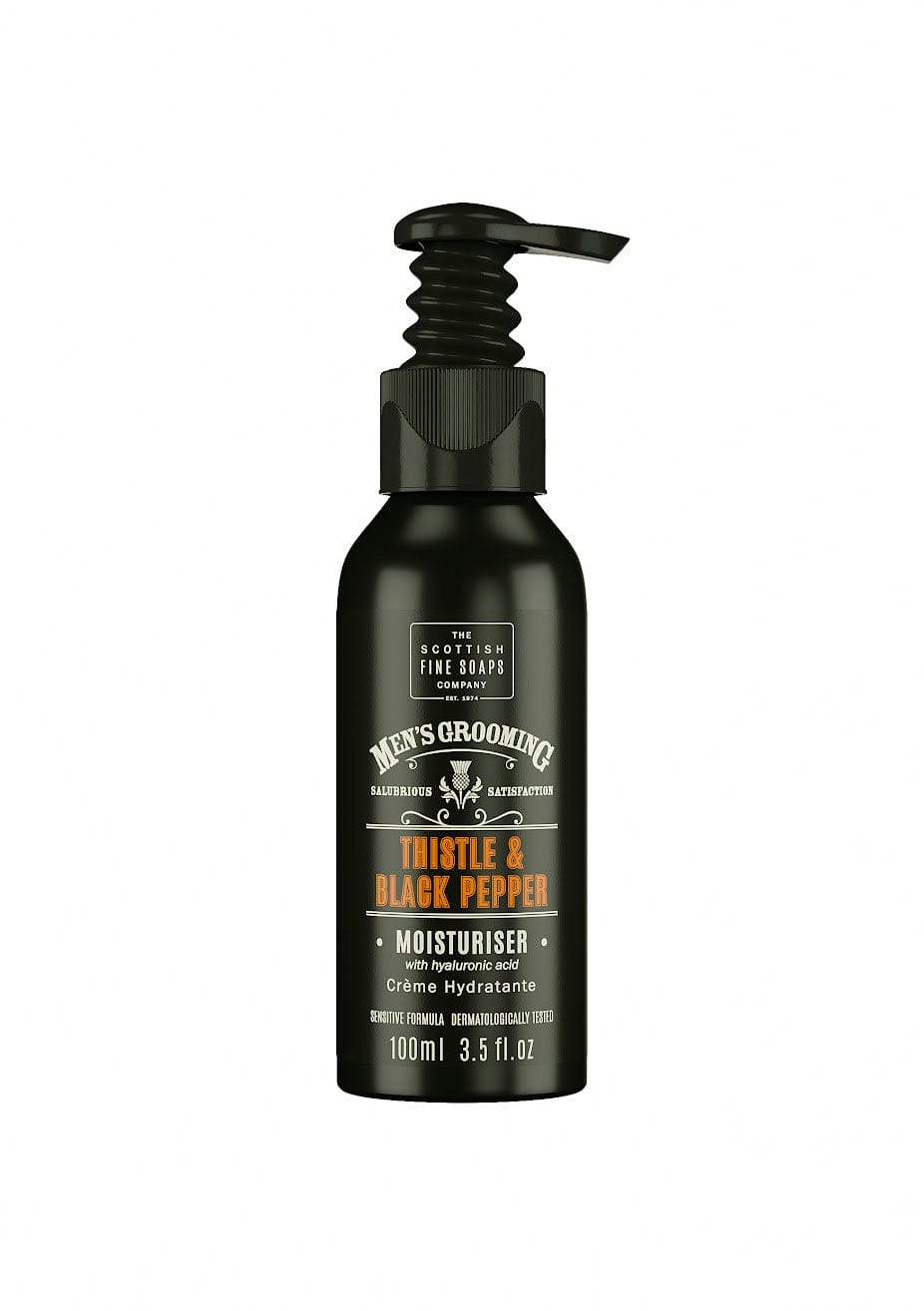 Thistle & Black Pepper Moisturiser 100ml Pump Bottle