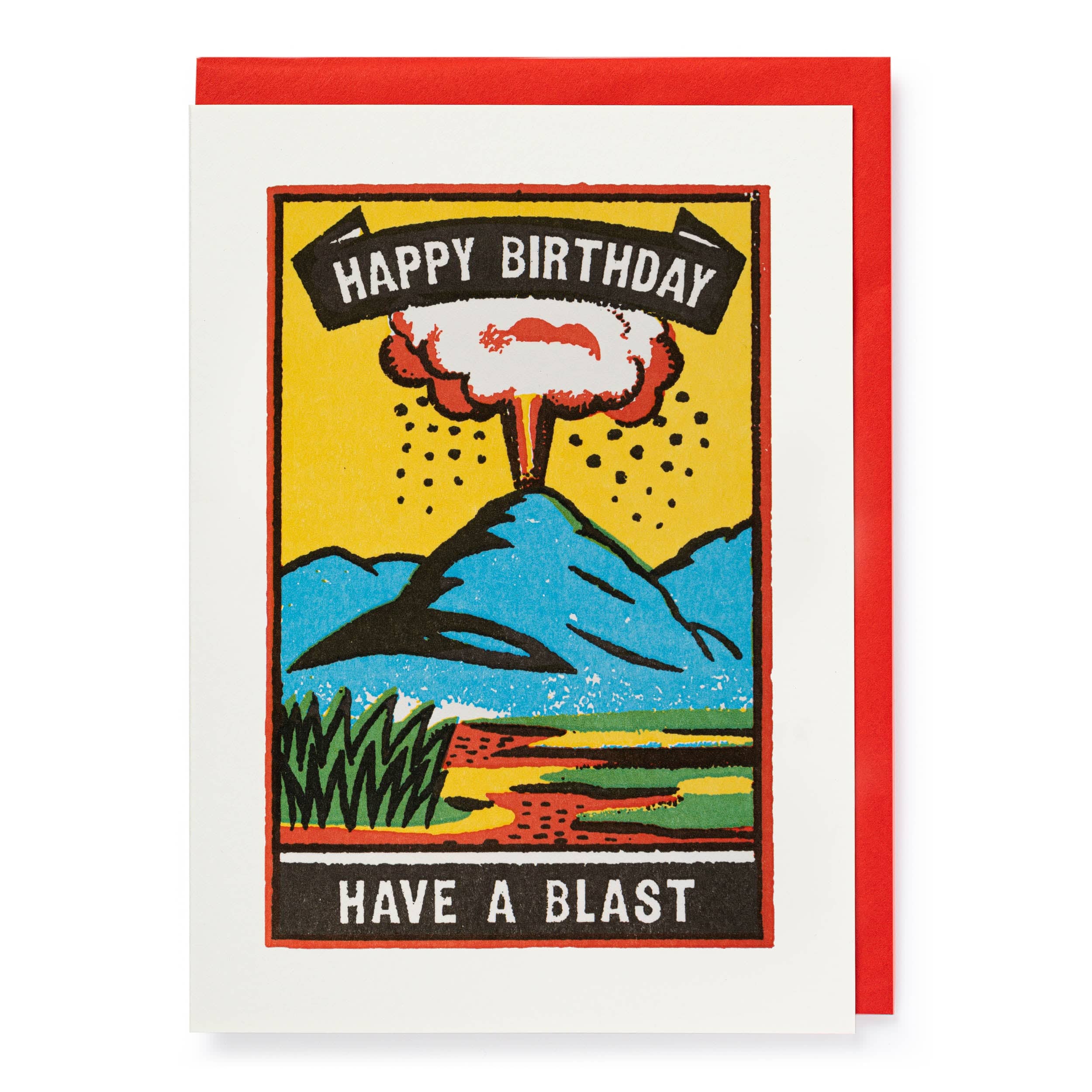 Letterpress Card Have A Blast