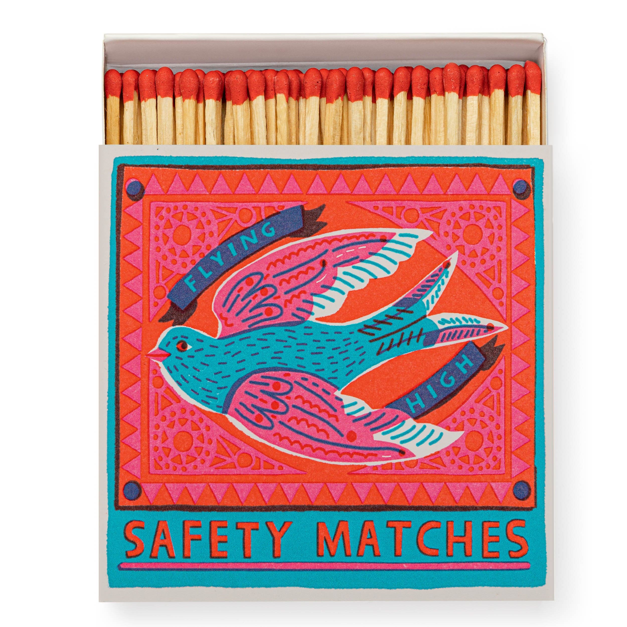 Square Luxury Match Box Flying High