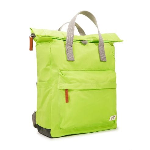 Lime Roka Canfield B Sustainable Nylon Rucksack