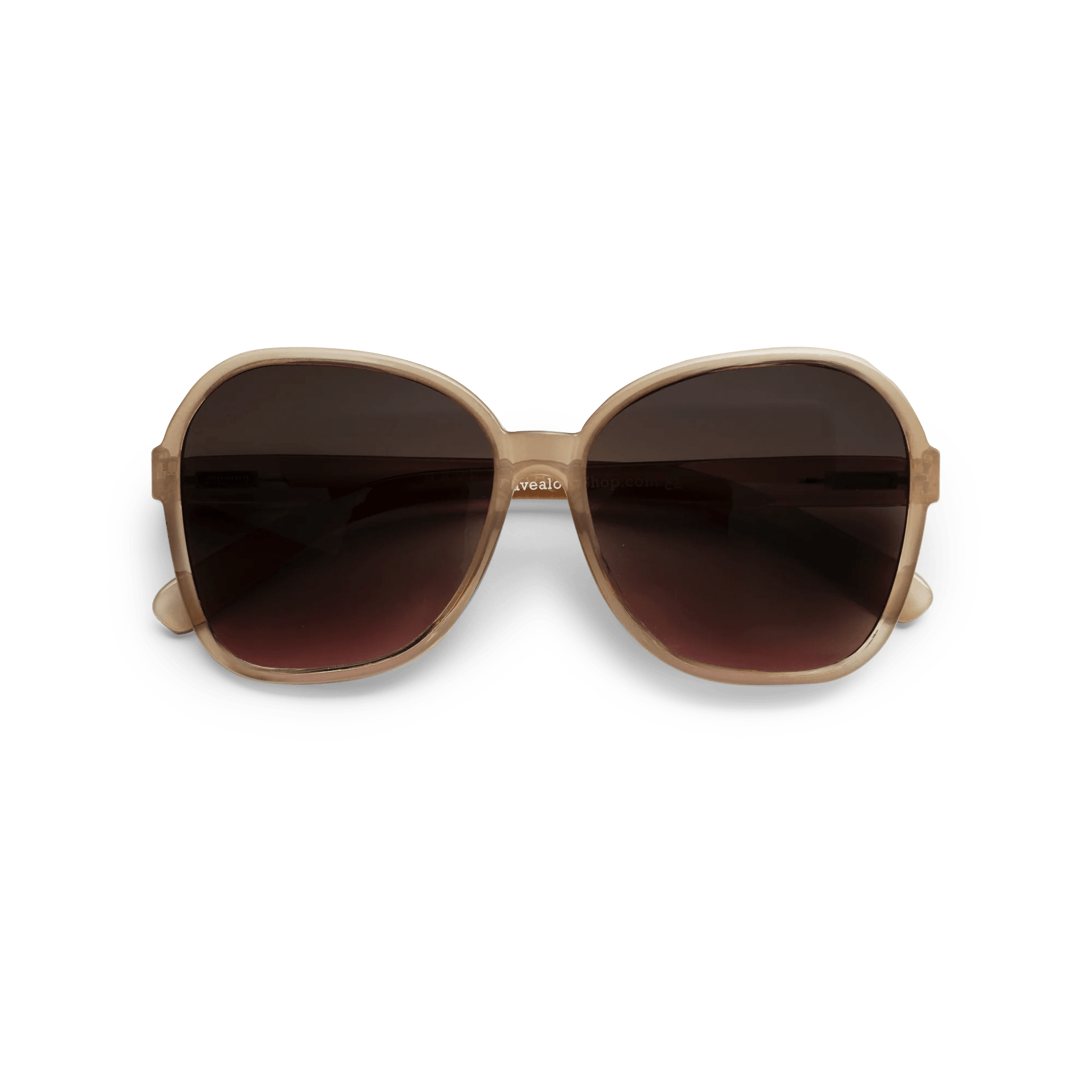 Butterfly Sunglasses Beige/Champagne