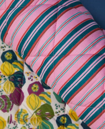 Reversible Padded Leisure Mat, Margate Pink/Bloom Sand