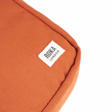 Bond Recycled Canvas Pocket by Roka London Pumpkin
