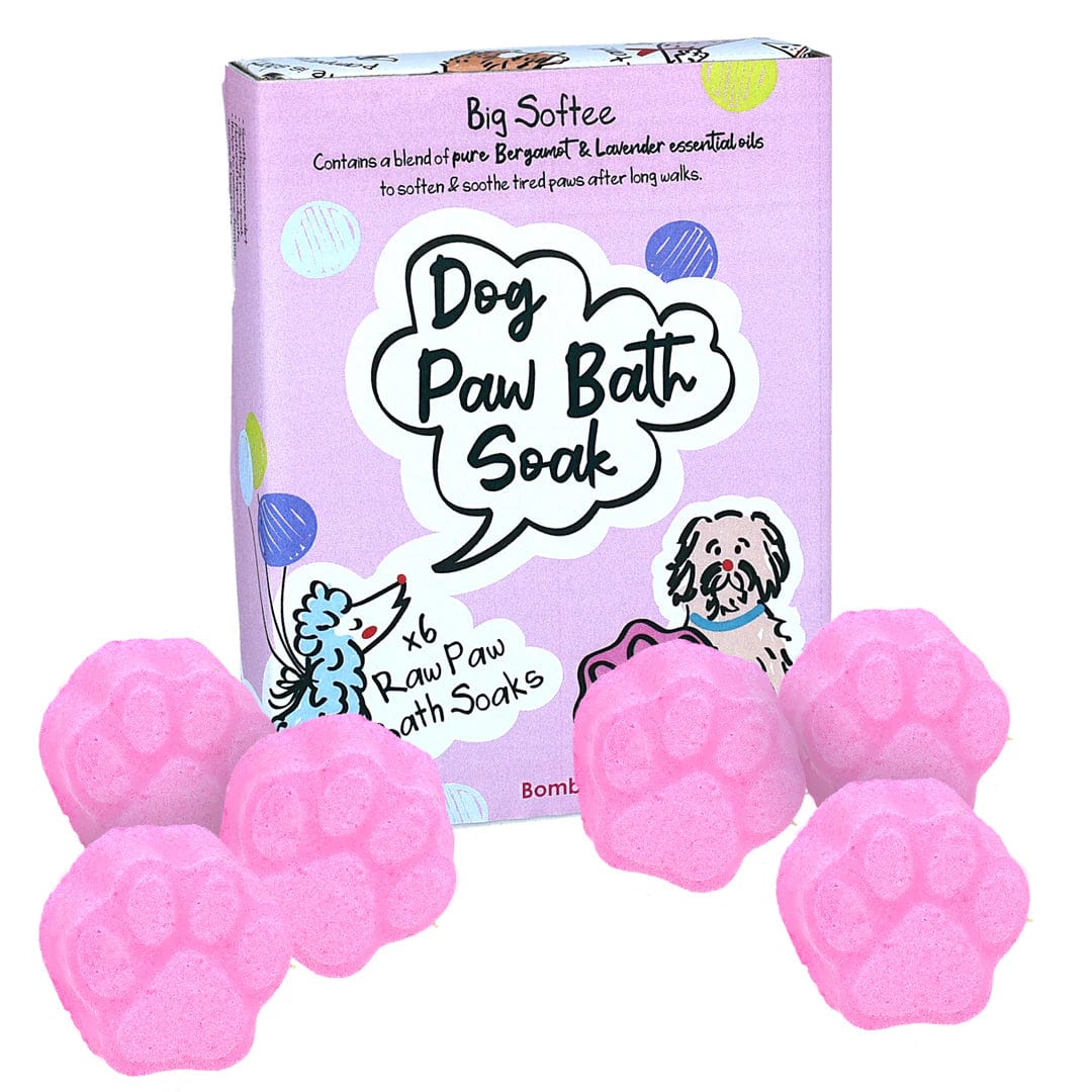 Big Softee Dog Paw Bath Soak