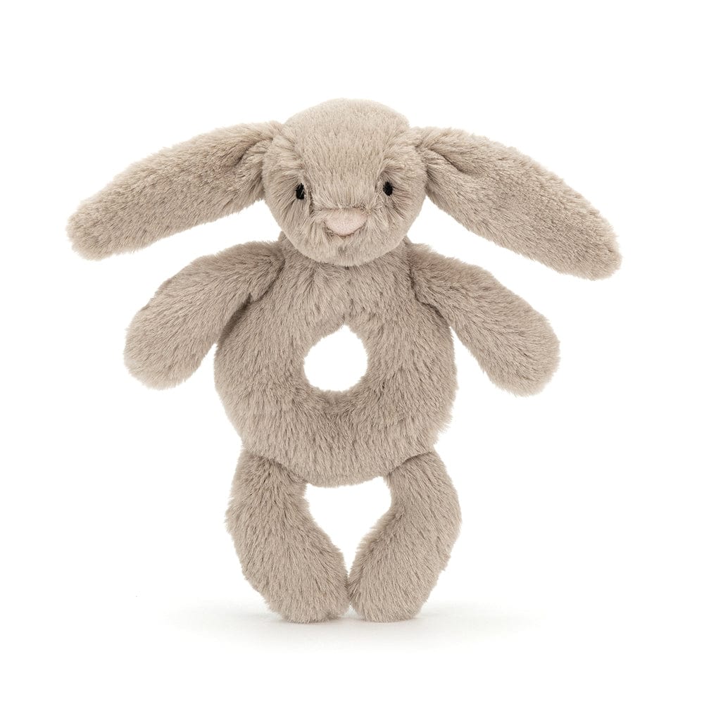 Jellycat Bashful Bunny Ring Rattle Beige