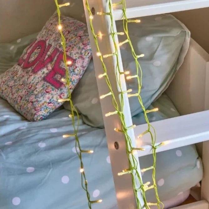 Indoor Outdoor Coloured Pin Lights, Battery Operated