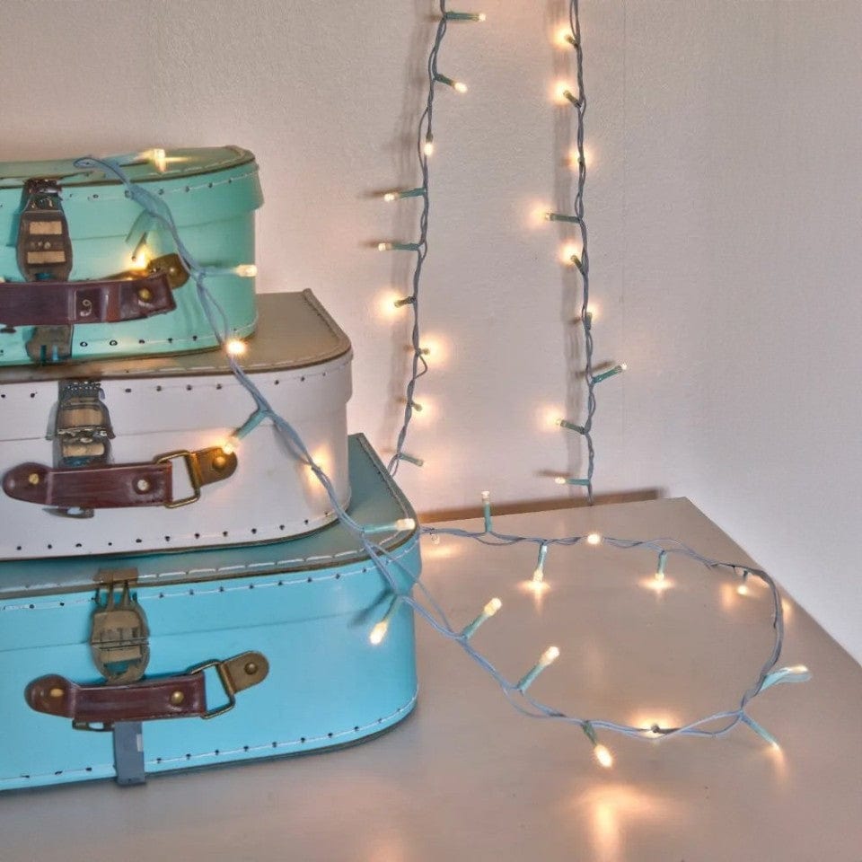 Indoor Outdoor Coloured Pin Lights, Battery Operated