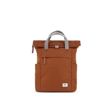 Roka Finchley A Recycled Canvas Rucksack Bran