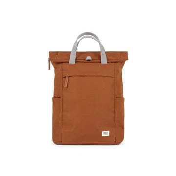 Roka Finchley A Recycled Canvas Rucksack Bran