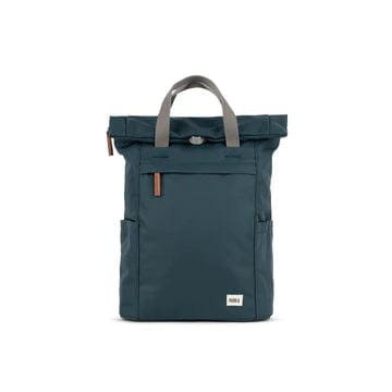 Roka Finchley A Recycled Canvas Rucksack Smoke