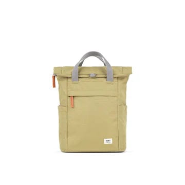Roka Finchley A Recycled Canvas Rucksack Khaki