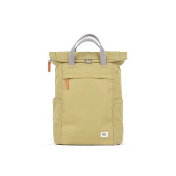 Roka Finchley A Recycled Canvas Rucksack Khaki