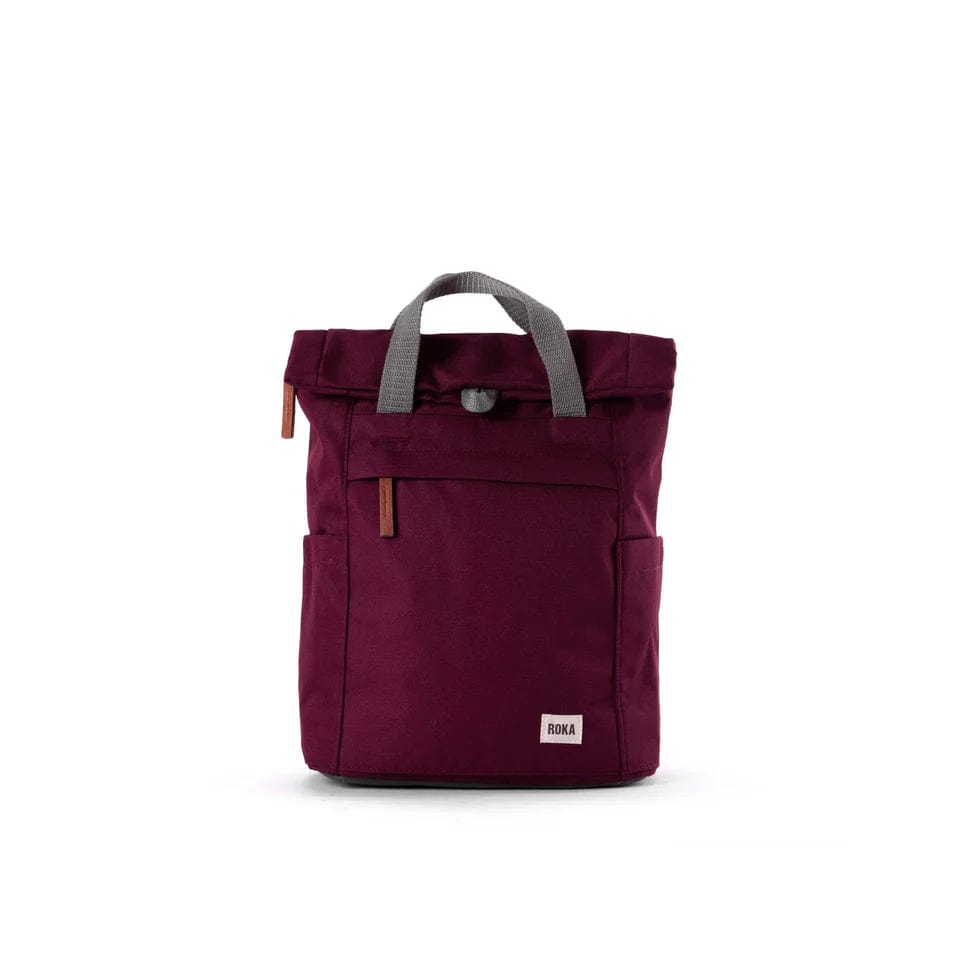 Roka Finchley A Recycled Canvas Rucksack Medium