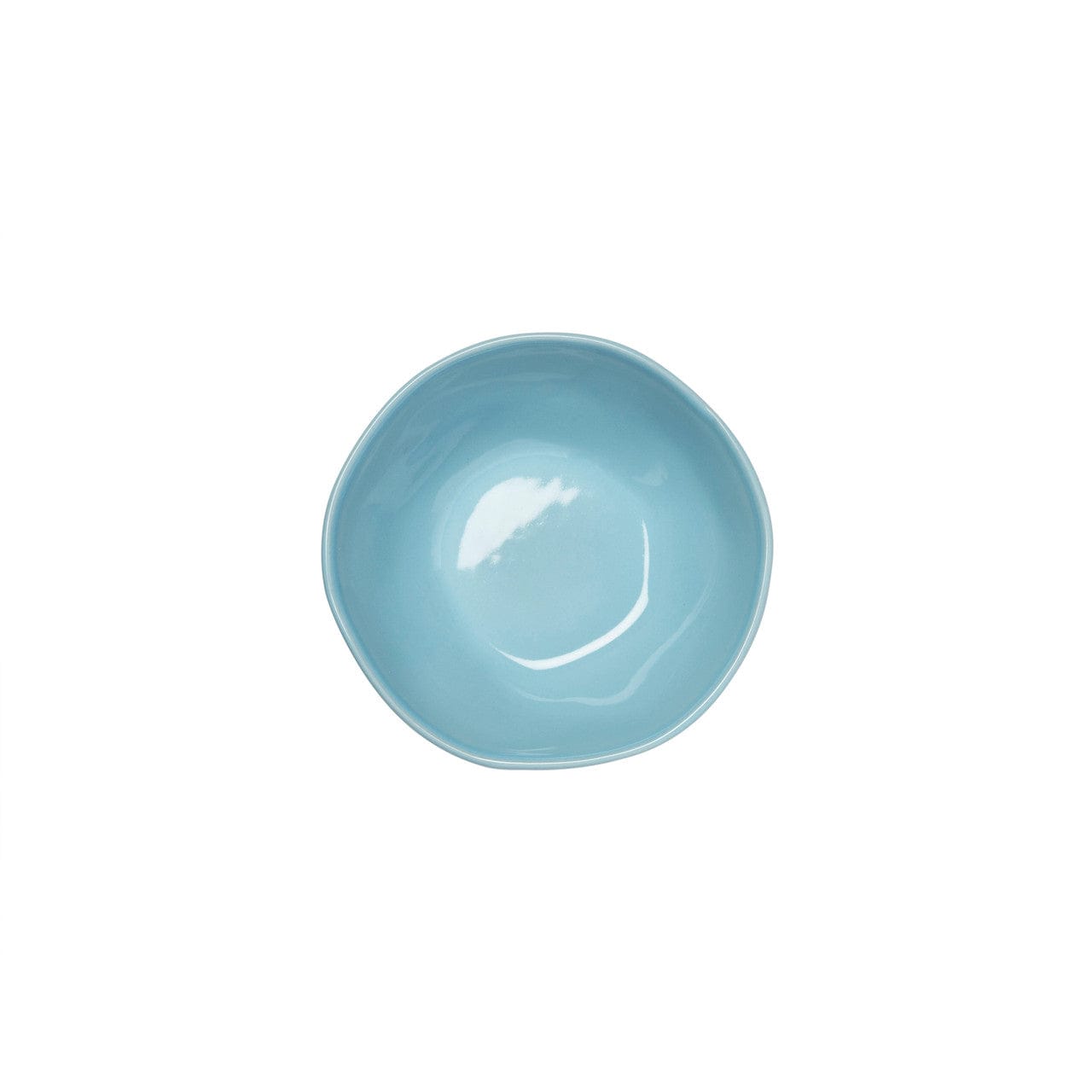 Large Ceramic Dipping Bowl Sky Blue
