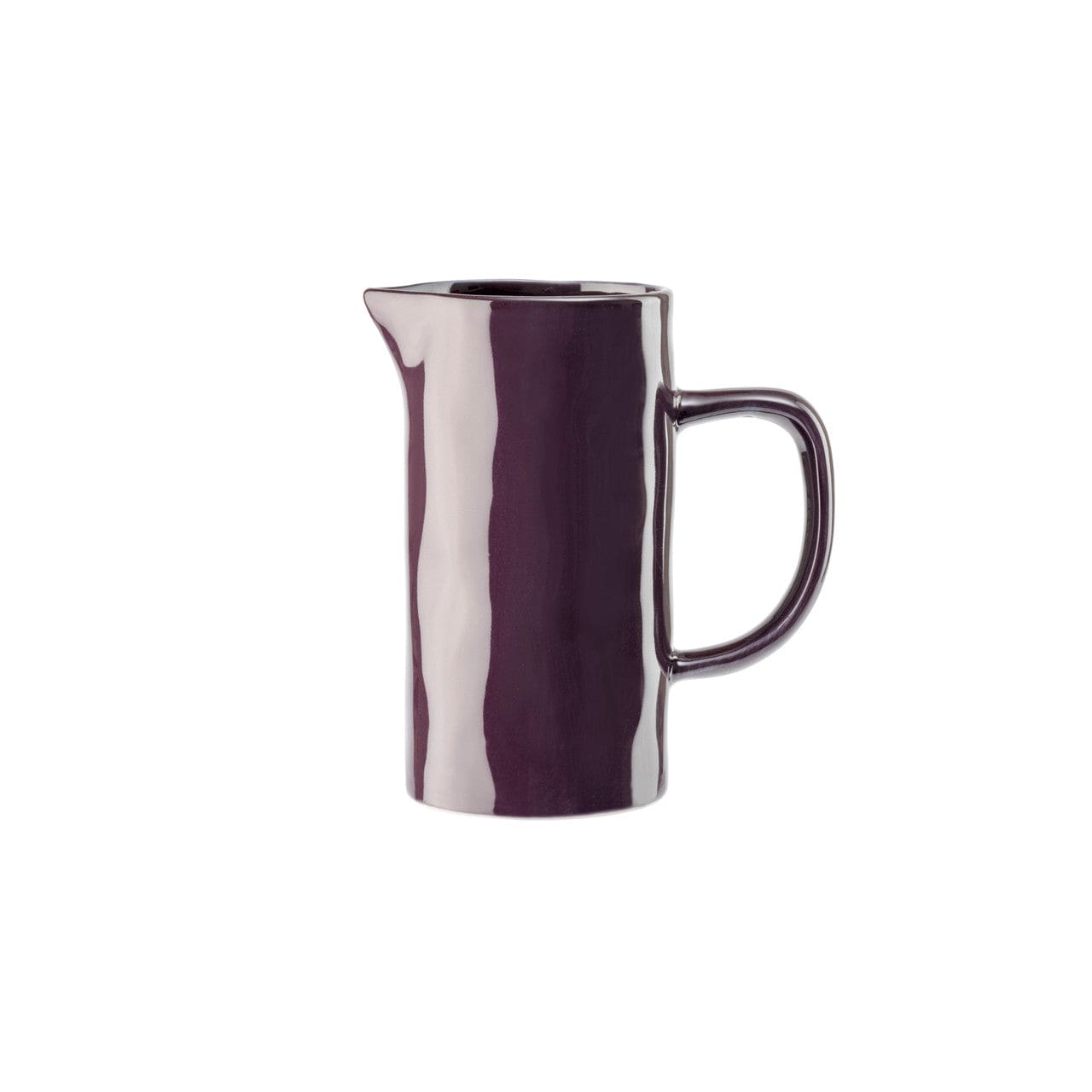 Small Ceramic Jug Aubergine