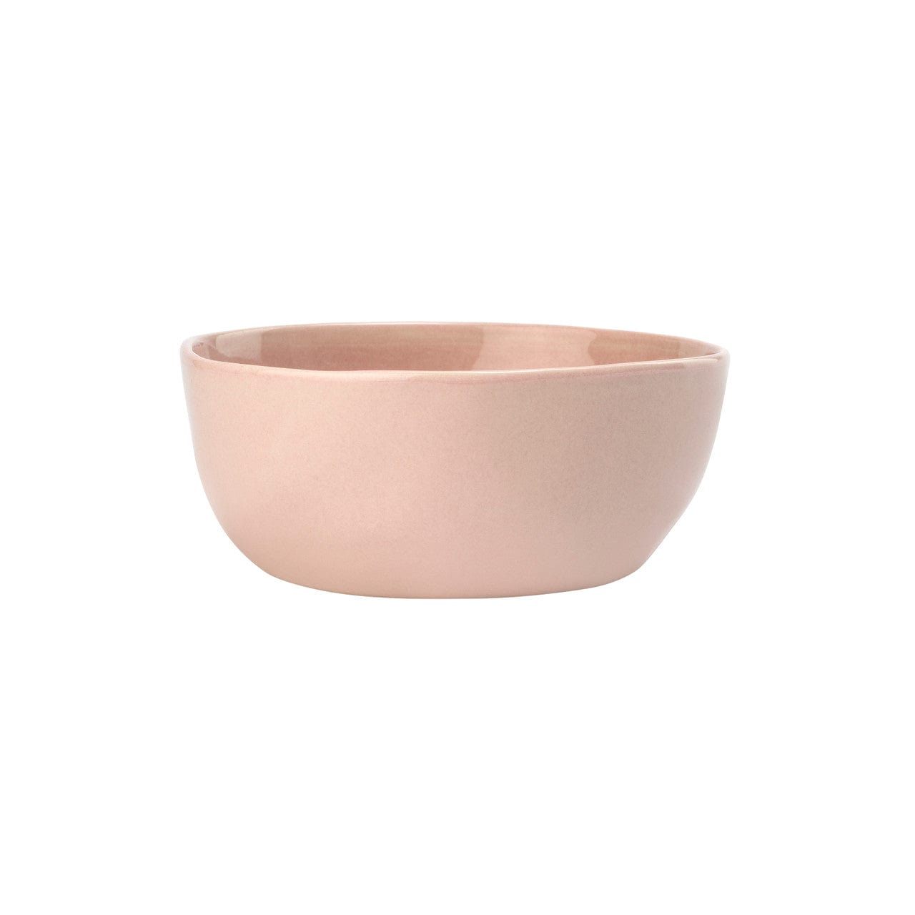 Large Ceramic Dipping BowlPale Pink