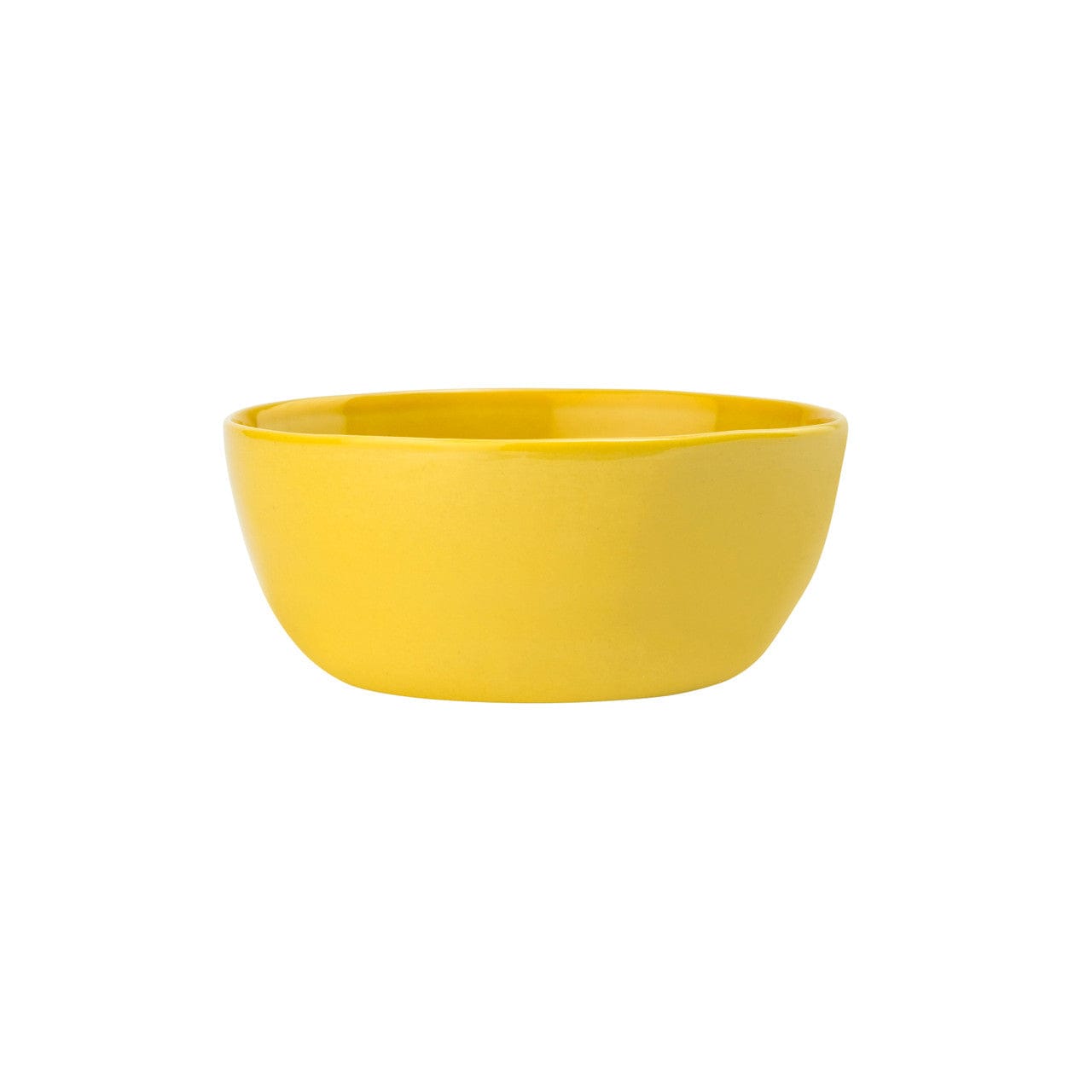 Large Ceramic Dipping Bowl Yellow