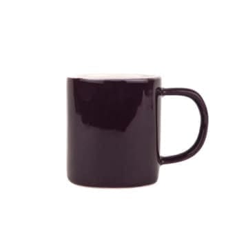 Ceramic Espresso Cup Aubergine