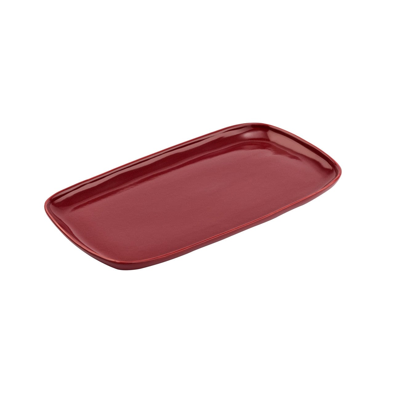 Ceramic Antipasti Plate Raspberry