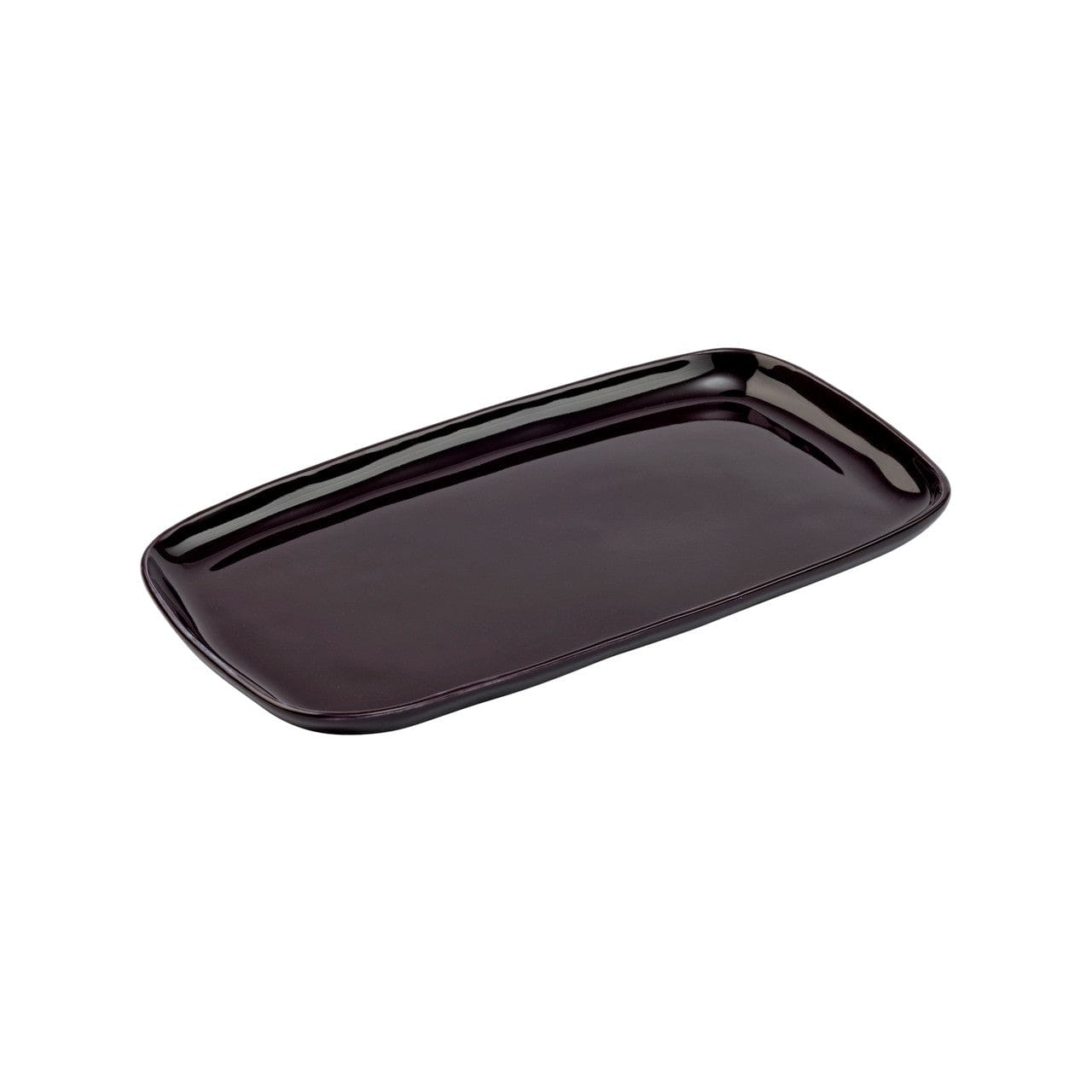 Ceramic Antipasti Plate Aubergine