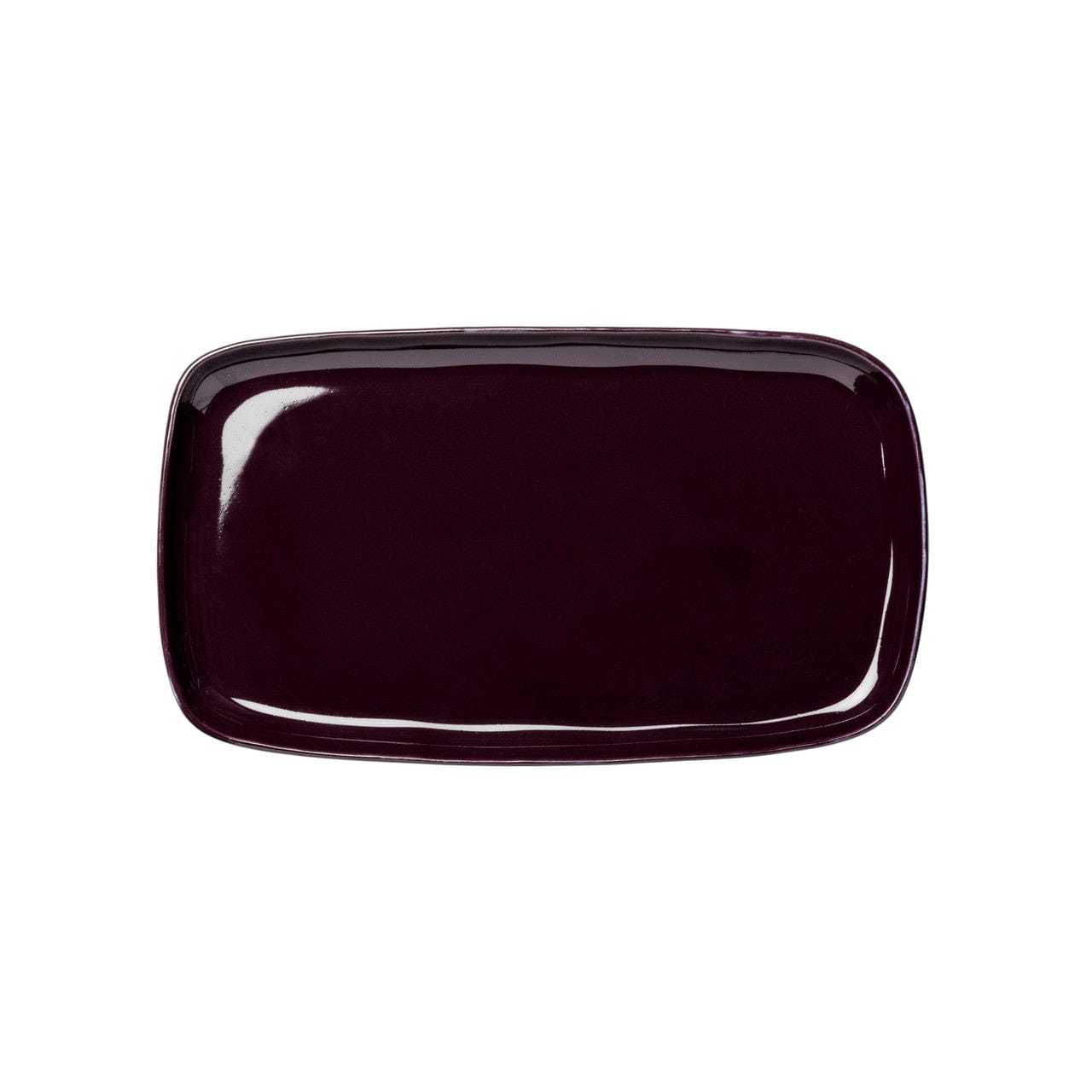 Ceramic Antipasti Plate Aubergine