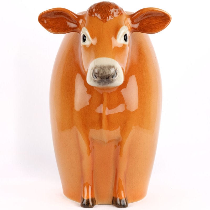 Jersey Cow Ceramic Flower Vase