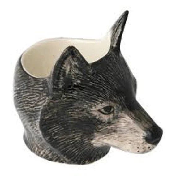Wolf Face Egg Cup