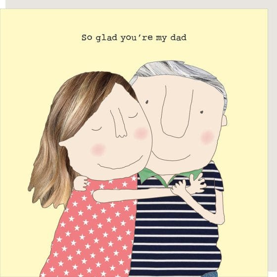 Rosie Made A Thing Glad Dad Card